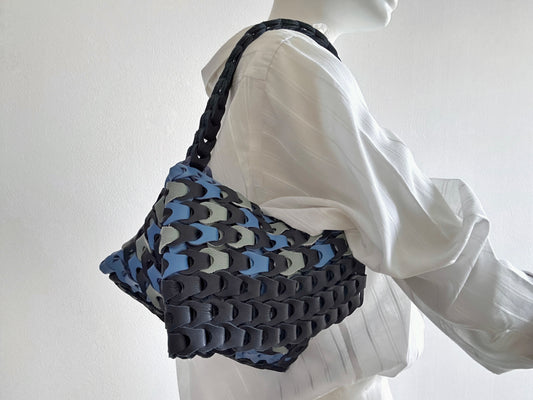 Teresa Infinite Braiden Blue Line Bag