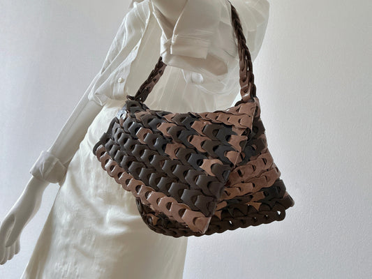 Teresa Infinite Braiden Brown Line Bag