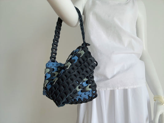Teresa Infinite Braiden Blue Line Bag