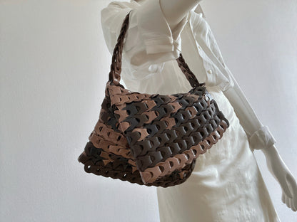 Teresa Infinite Braiden Brown Line Bag